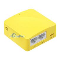 Wireless Router - GL.iNet Mango GL-MT300N-V2 Wi-Fi 4 Router 300Mbps 2.4 GHz 2 Ports USB 2.0
