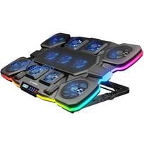 Cooling stand Rampage GLACIERS50 Gaming laptop cooling stand 14-17", 2600RPM, Black