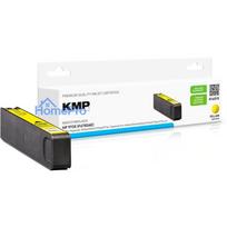 KMP Kasetne HP 973X (F6T83AE) yellow 7000 S. ar hibrīda mikroshēmu, pārpildīta