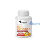 ALINESS Fish Omega 3 FORTE 500 / 250mg - dietary supplement - 90 capsules