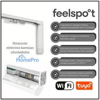 Išmanusis elektrinis užuolaidų bėgelis (5.2m) Feelspot FS-CM05W-5W WiFi, Tuya