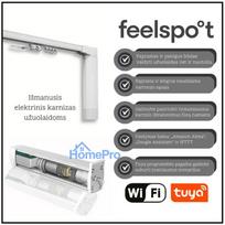 Išmanusis elektrinis užuolaidų bėgelis (3.2m) Feelspot FS-CM03W-5W WiFi, Tuya