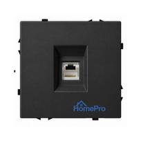 Interneto lizdas CAT 6 Feelspot FSINCAT6B, juodas