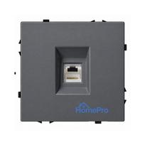 Interneto lizdas CAT 6 Feelspot FSINCAT6G, pilkas