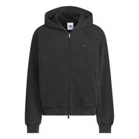 Adidas Originals TG FZ Hoodie Striped Zip Loose Long Sleeve Jacket Unisex hoodies KQ5524 M black