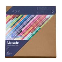 Artoz Papier Mosaic Square Envelopes, Natural, Gummed, 20-Pack (155 x 155 mm)