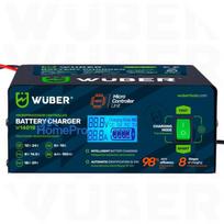 Microprocessor-controlled car battery charger 10 A 6-150 Ah 2-24 V W14018 WUBER