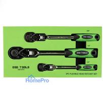 3-piece flexible head grinder set for 1/4", 3/8" and 1/2" connections DS1373
