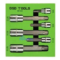 3 / 8" IR 1 / 2" 12-NUMBER (XZN) SOCKET SET, 6 PCS. DS1238