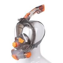 Diving-goggles Respiratory Mask New Fully Dry Diving Mask Adult Professional Snorkeling Set L/XL gray