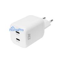USB-C Charger 100W 2-port with Power Delivery 3.2, PPS, AVS, QuickCharge and GaNFast