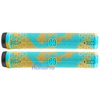 Core Skinny Boy Grips Red - Flangeless Krayton Rubber Handlebar Grips for Stunt Scooters & BMX, 160mm, with Bar Ends, An
