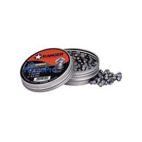 Pneimatiskās lodes RANGER PRORO 5.5 mm, diabolo forma, sudraba, 250 gab., alumīnija dozators