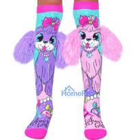 MADMIA Bērnu ceļgalu zeķes Coco In Parris Puppy 3D Plush Ears MM172