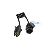 Adapter AS Schwabe 61475 13-pin uz 7-pin piekabes elektriskais adapteris