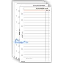 BIND 50 Ring Binder Refill Paper Notes A6 - A6