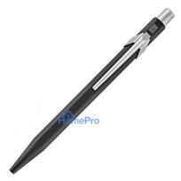 Caran d'Ache 849 Classic Line lodīšu pildspalva, melna, zila tinte, vidēja 849.009