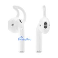 CYOO Sport silikona ausu uzlikas Apple AirPods austiņām - baltas (CY121414)