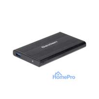 Dexlan 738308 Melns ārējais korpuss 2,5 collu HDD / SSD USB Type-A 5Gbit / s