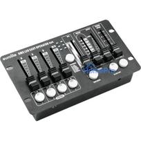 LED DMX kontrolieris EUROLITE DMX LED EASY Operator 4x4, 4 kanāli, kompakts 4 kanālu apgaismojuma kontrolieris