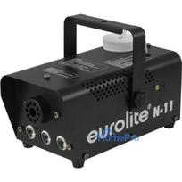 Dūmu mašīna EUROLITE N-11 LED Hybrid AM ar montāžas kronšteinu, hibrīds dūmi & LED, iekļauts kronšteins