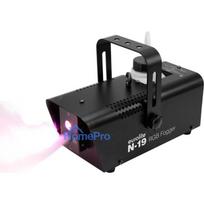 LED hibrīda miglotājs EUROLITE N-19 RGB (model 51702090) — RGB LED efekti, hibrīda dūmu izvade