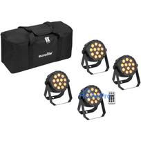 LED PAR gaismeklis EUROLITE LED PARty Spot 42110204 RGB WW Silent