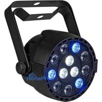 LED par gaisma EUROLITE AKKU Mini PARty RGBW Spot MK2 — akumulatora, RGBW krāsu sajaukšana