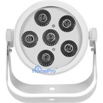 LED par gaismeklis EUROLITE Silent Par 6 QCL Floor RGBW 6x4W — kompakts grīdas PAR ar RGBW LED
