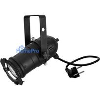LED PAR gaisma EUROLITE PAR-20 3CT 16W RGB, kompakta skatuves / ballīšu mazgāšanas gaisma ar 3 krāsu LED