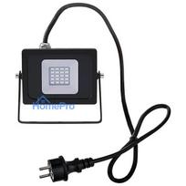 LED prožektors EUROLITE FL-10 SMD Blue 10W - kompakts zils 10 W āra apgaismojums
