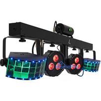 EUROLITE LED KLS Laser Bar FX AIR 51741099 ar spotiem, derbijiem, lāzeru, twinkle un AirW