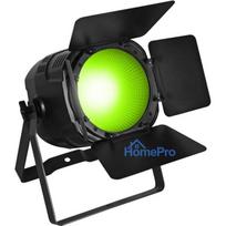 EUROLITE LED Theatre COB 100 RGBAL skatuves prožektors 100W COB DMX melns