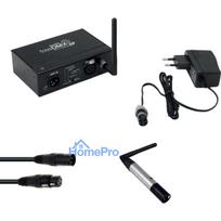 EUROLITE komplekts freeDMX AP Wi-Fi interfeiss + QuickDMX bezvadu raidītājs + DMX kabelis 20000870
