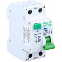 GACIA SL6N RCBO 1P+N B16A 30mA Type AC kombinētais automātiskais slēdzis ar noplūdes aizsardzību