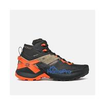 Garmont 9.81 Onyx Mid GTX Approach Shoes - Raven Black / Pale Beige, EU 46