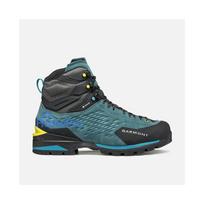 Garmont Ascent Evo GTX Hiking Boots - Jay Blue / Sheen Yellow, Size 44.5