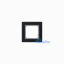 Kindermann Switch Frame Gira E2 Black 1-gang