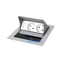 Kastes izvads Kindermann CablePort standard² Type F pelēks balts