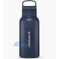 LifeStraw Go 2.0 Stainless Steel Ūdens Pudele ar Filtru 1L - Egejas Jūra