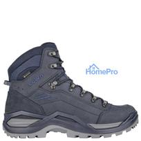 LOWA RENEGADE EVO GTX MID Hiking Boots - Navy / Honey - UK 11.5