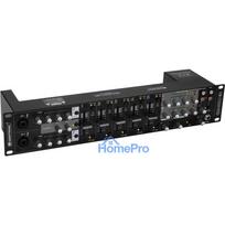 Omnitronic EM-550B MK2 5 kanālu izklaides mikseris ar USB, EQ un mikrofona ieejām