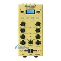 Mini audio mikseris Omnitronic GNOME-202P 2 kanāli ar 3 joslu EQ