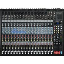 OMNITRONIC LMC-3242FX USB mikseris, 32 kanālu, ar 24 mikrofona priekšpastiprinātājiem, 100 DSP efektiem, 4 apakšgrupām,
