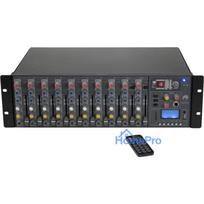 Omnitronic RM-1422FXA 14 kanālu analogais mikseris ar 16 efektiem, melns 10040302