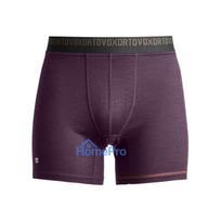 Ortovox 185 Rock N Wool Boxer - Dark Wild Berry - Size S
