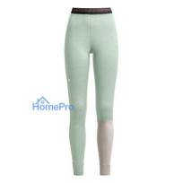 Ortovox 185 Rock N Wool Long Pants Women's Thermal Base Layer Pants - Green Acid, Size S