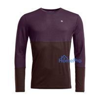Ortovox 185 Rock N Wool Long Sleeve - Dark Wild Berry, Size M