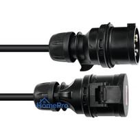 Pagarinātāja kabelis PSSO 16A CEE 5x2,5 mm² 5 m Black Edition