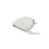 Renkforce RF-7187896 DIN sliedes adapteris, 8 portu neapdzīvots korpuss, gaiši pelēks